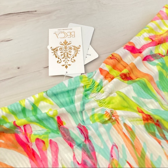 BECCA Coral Reef Bikini Bottom 👙 - Picture 6 of 7